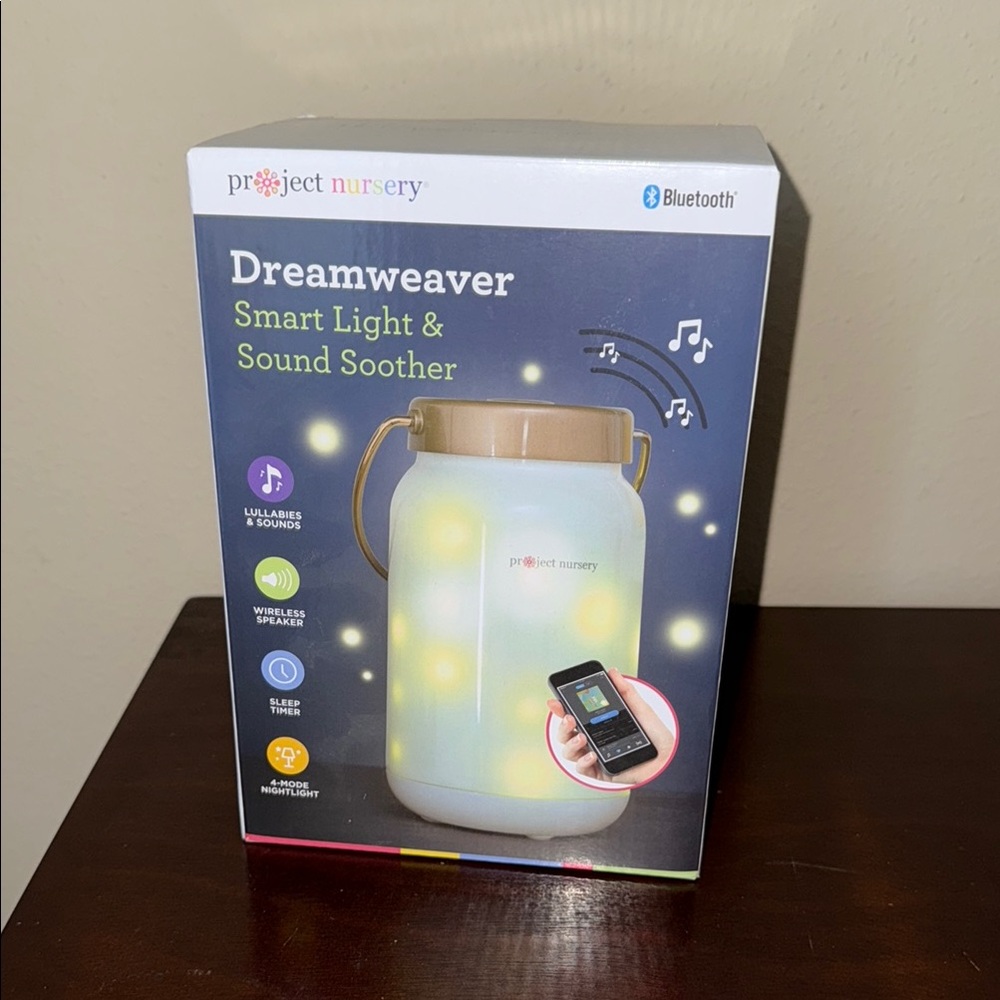 Dreamweaver Smart Light & Sound Soother - White